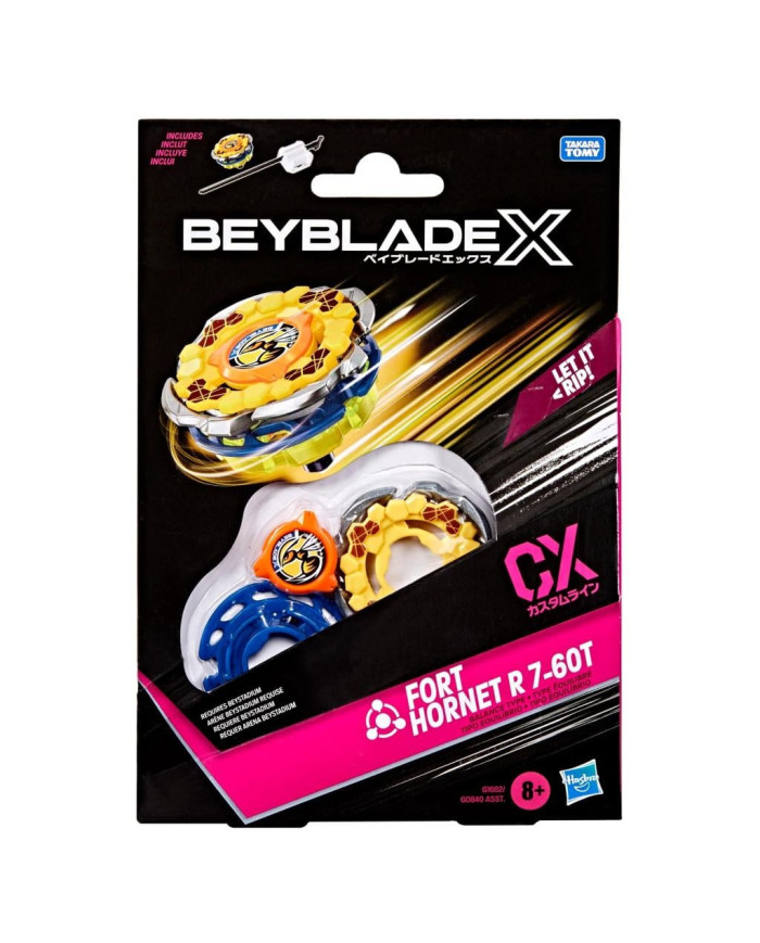 BEYBLADE X - Fort Hornet R 7-60T CX Starter Pack