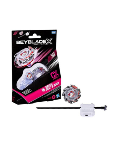 BEYBLADE X - Brush Fox J 9-70GR CX Starter Pack