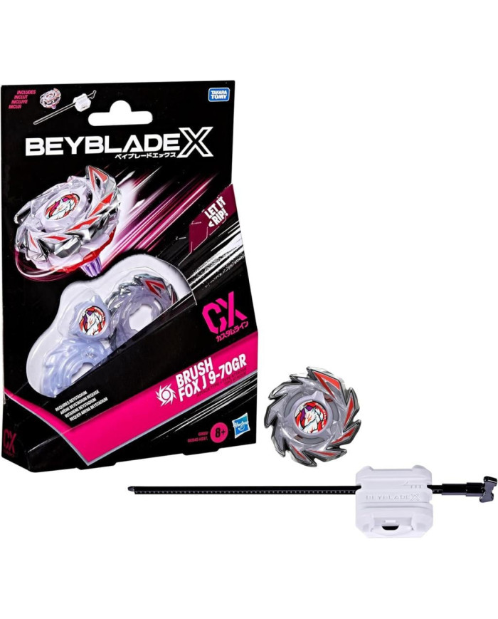 BEYBLADE X - Brush Fox J 9-70GR CX Starter Pack
