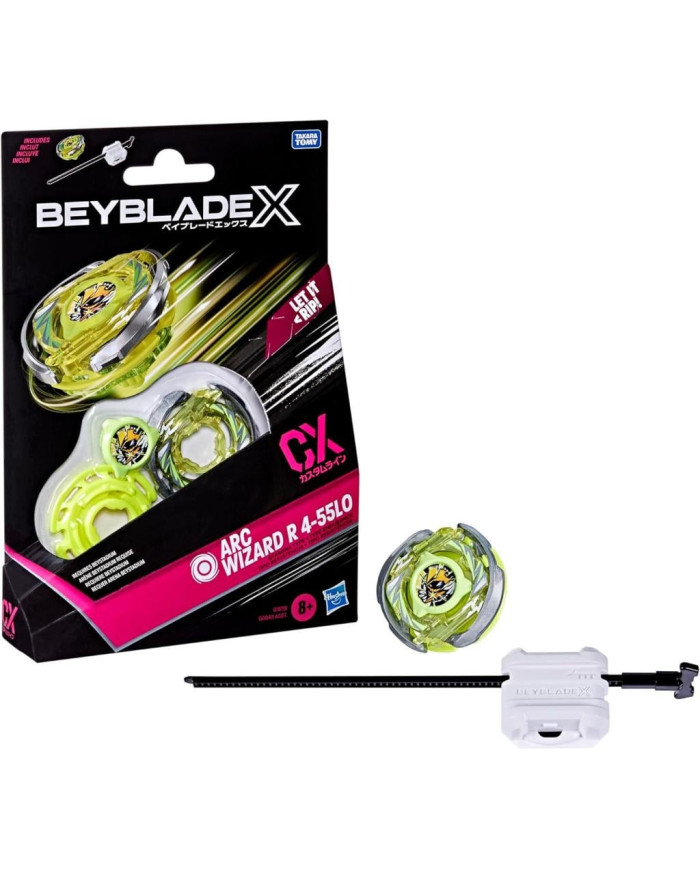 BEYBLADE X - Arc Wizard R 4-55 LO CX Starter Pack