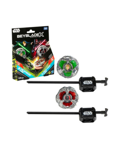 BEYBLADE X - Star Wars Luke 4-80B & Dark Vador 4-60P Dual Pack