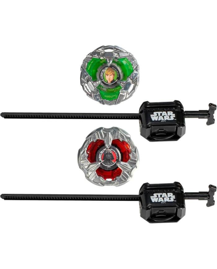 BEYBLADE X - Star Wars Luke 4-80B & Dark Vador 4-60P Dual Pack