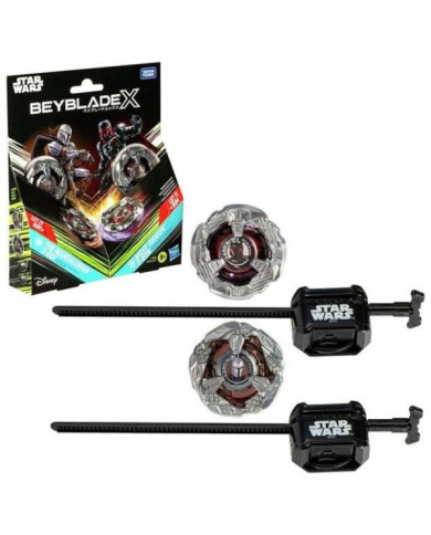 BEYBLADE X - Star Wars Mandalorian 3-60F & Moff Gideon 3-80N Duo Pack