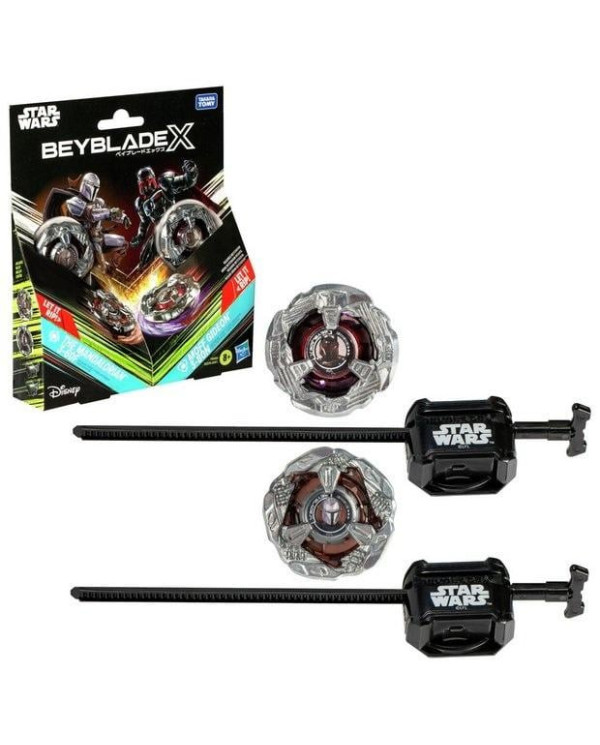 BEYBLADE X - Star Wars Mandalorian 3-60F & Moff Gideon 3-80N Duo Pack