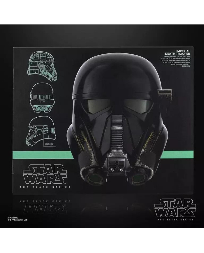 STAR WARS - Casque éléctronique Death Trooper Impérial Black Series