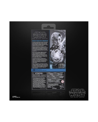 STAR WARS JEDI SURVIVOR - Nightsister Merrin - Fig. Black Series 15cm
