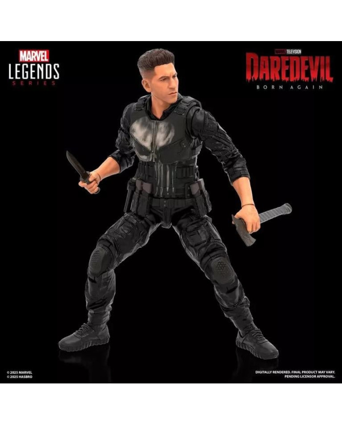 DAREDEVIL BORN AGAIN - Punisher - Figurine Legends Series 15cm
