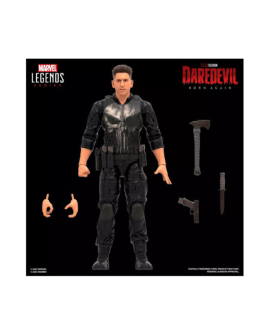 DAREDEVIL BORN AGAIN - Punisher - Figurine Legends Series 15cm