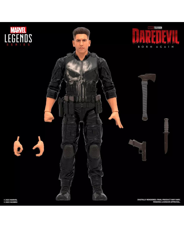 DAREDEVIL BORN AGAIN - Punisher - Figurine Legends Series 15cm