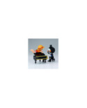 ONE PIECE - Luffy & Brook - Figurine WCF Log Stories 8cm