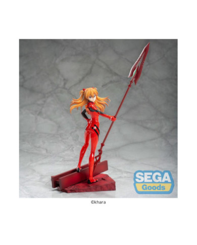 EVANGELION - Asuka X Spear of Cassius - Figurine Luminasta 20cm