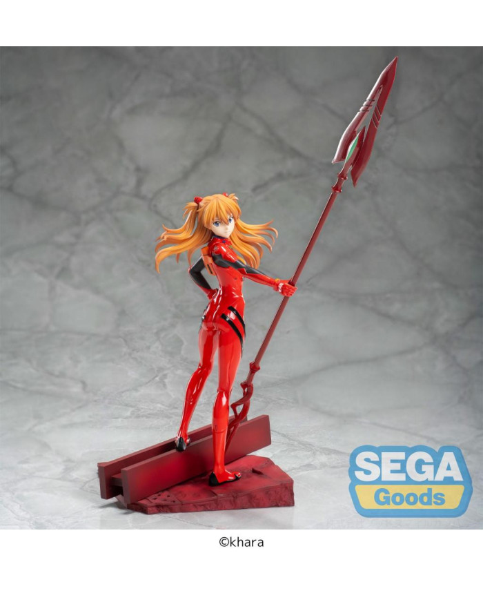 EVANGELION - Asuka X Spear of Cassius - Figurine Luminasta 20cm