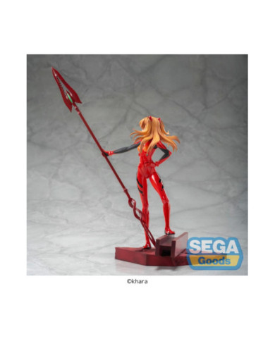 EVANGELION - Asuka X Spear of Cassius - Figurine Luminasta 20cm