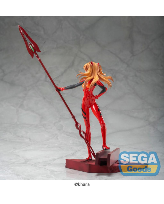EVANGELION - Asuka X Spear of Cassius - Figurine Luminasta 20cm