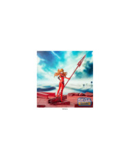 EVANGELION - Asuka X Spear of Cassius - Figurine Luminasta 20cm