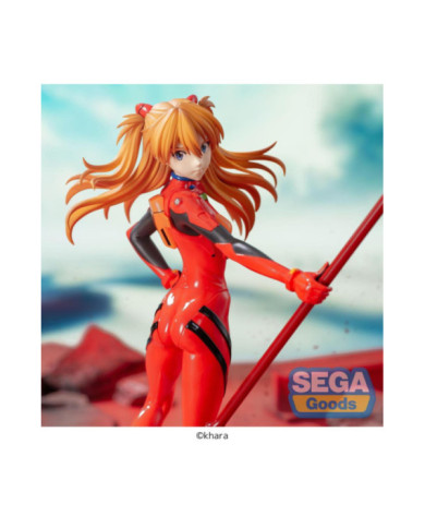 EVANGELION - Asuka X Spear of Cassius - Figurine Luminasta 20cm