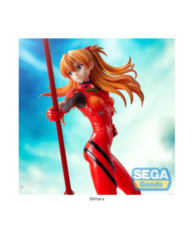 EVANGELION - Asuka X Spear of Cassius - Figurine Luminasta 20cm
