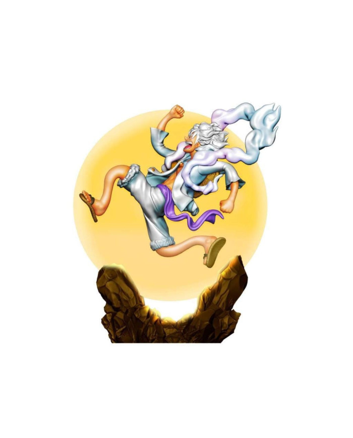 ONE PIECE - Logbox Re Birth Gear 5 - Set 4 Statuettes Petitrama 9cm