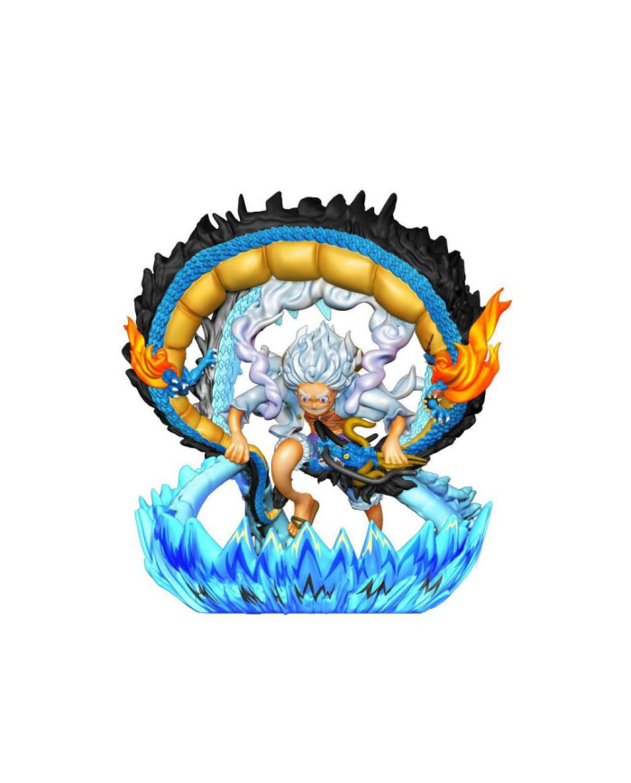 ONE PIECE - Logbox Re Birth Gear 5 - Set 4 Statuettes Petitrama 9cm