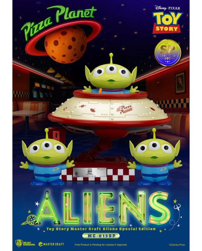 TOY STORY - Alien - Statuette Master Craft Special Edition 999 pcs