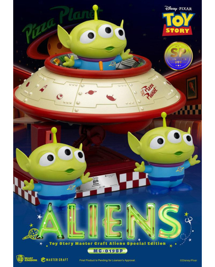 TOY STORY - Alien - Statuette Master Craft Special Edition 999 pcs