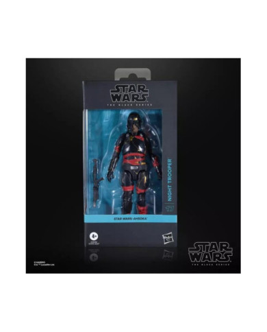 STAR WARS AHSOKA - Night Trooper - Figurine Black Series 15cm