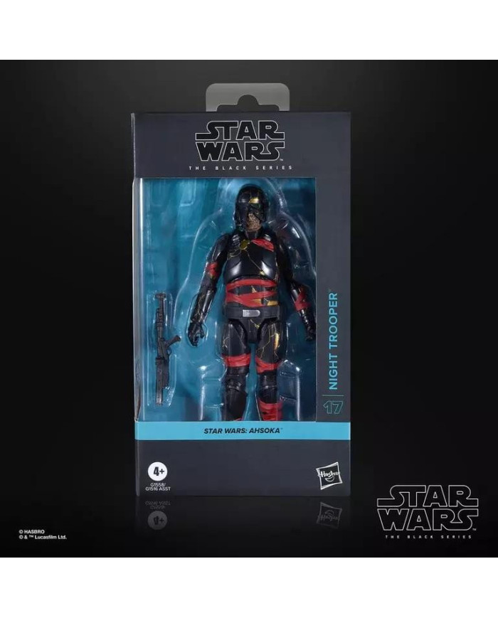 STAR WARS AHSOKA - Night Trooper - Figurine Black Series 15cm