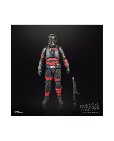 STAR WARS AHSOKA - Night Trooper - Figurine Black Series 15cm