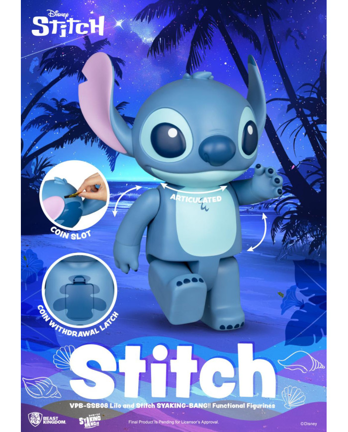 DISNEY - Stitch - Tirelire 30cm