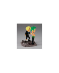 ONE PIECE - Roronoa Zoro & Sanji - Figurine WCF Log Stories 8cm