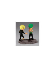 ONE PIECE - Roronoa Zoro & Sanji - Figurine WCF Log Stories 8cm