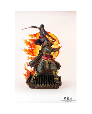 ASSASSIN'S CREED SHADOWS - Naoe & Yasuke - Statuette Animus 1/4 79cm