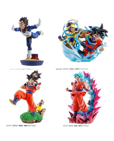 DRAGON BALL - Dracap Re Birth Limit Breaking -Set 4 Statuettes 8.5cm