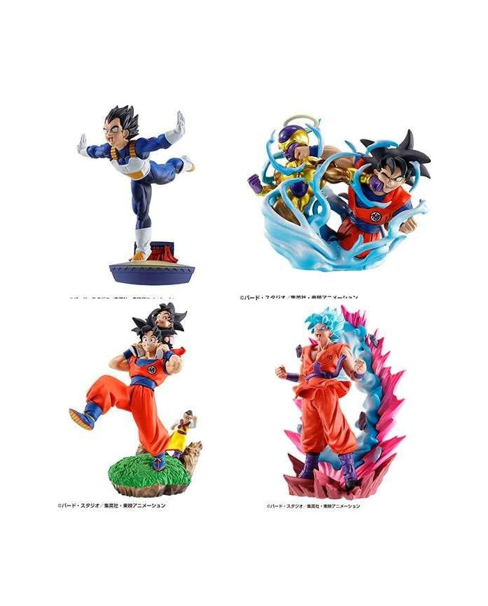 DRAGON BALL - Dracap Re Birth Limit Breaking -Set 4 Statuettes 8.5cm