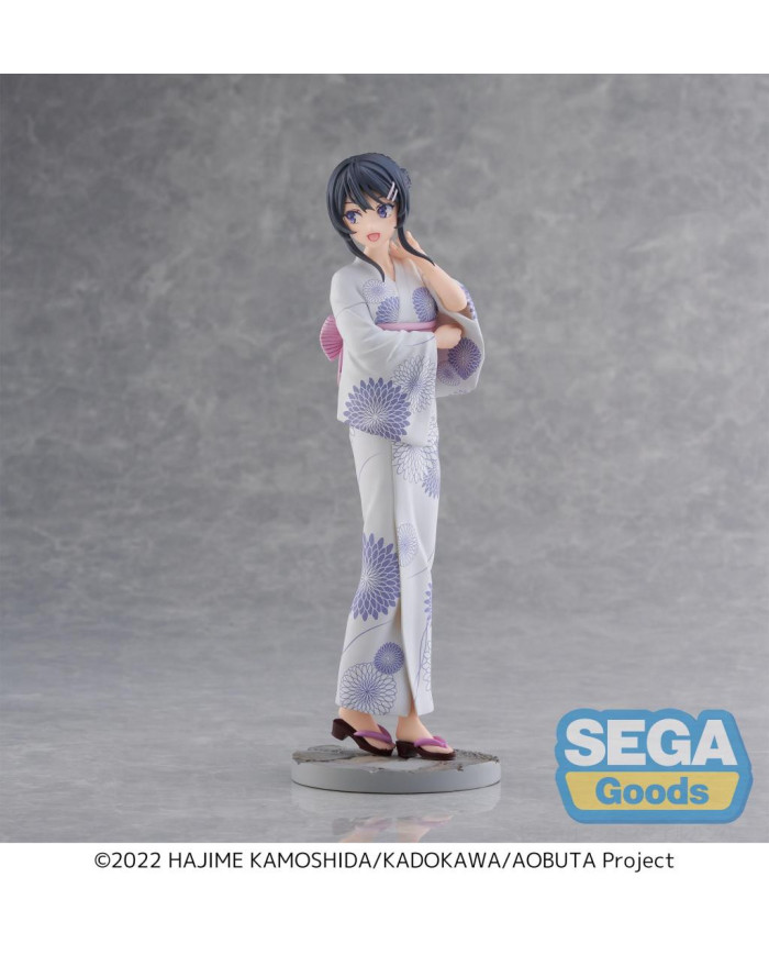 RASCAL DOES NOT ... - Mai Sakuragi "Yukata" - Figurine Luminasta 22cm