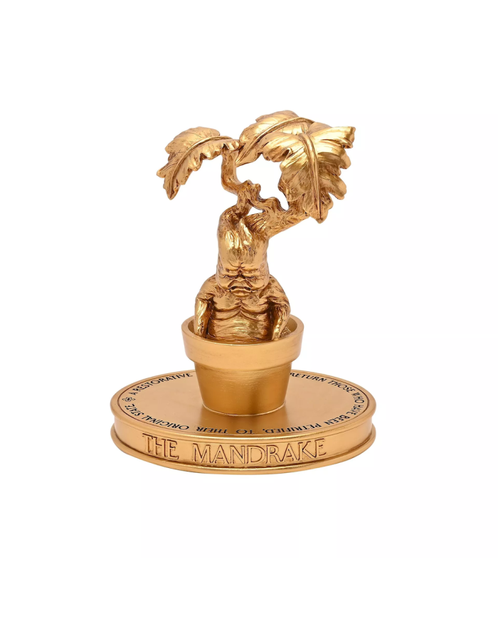 HARRY POTTER - Mandragore - Figurine Doré 18cm