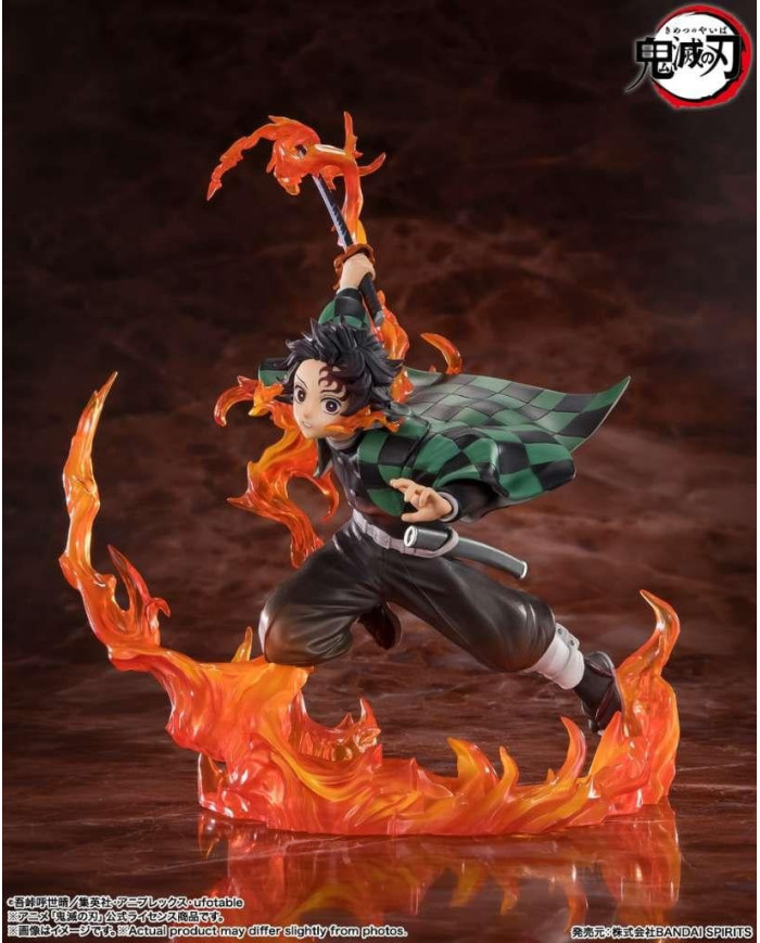 DEMON SLAYER - Tanjiro "Rengoku Sword" - Statuette FiguartsZERO 19cm