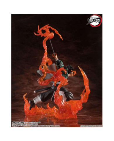 DEMON SLAYER - Tanjiro "Rengoku Sword" - Statuette FiguartsZERO 19cm