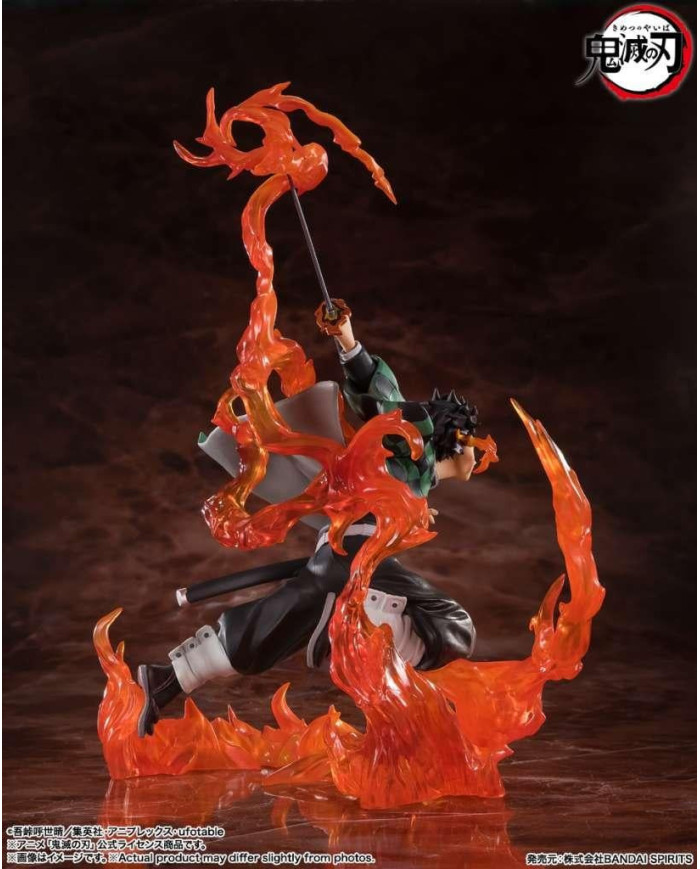 DEMON SLAYER - Tanjiro "Rengoku Sword" - Statuette FiguartsZERO 19cm