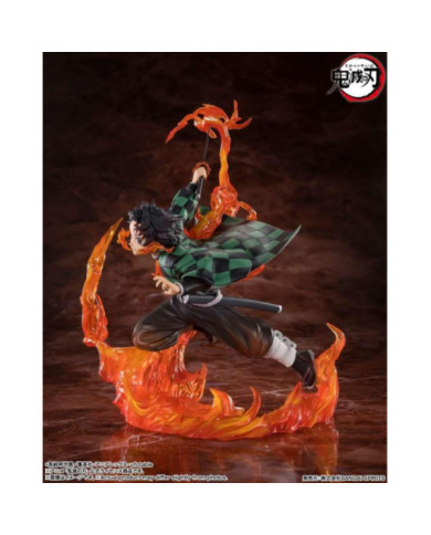 DEMON SLAYER - Tanjiro "Rengoku Sword" - Statuette FiguartsZERO 19cm
