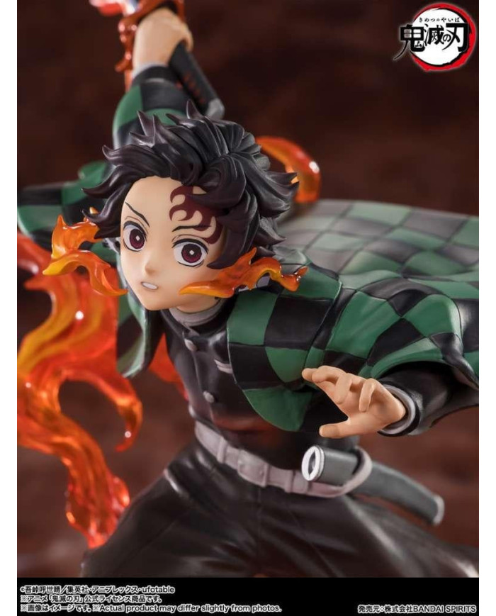 DEMON SLAYER - Tanjiro "Rengoku Sword" - Statuette FiguartsZERO 19cm
