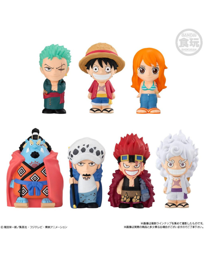 ONE PIECE - Assortiments 10 Figurines Sofbits 10.5cm