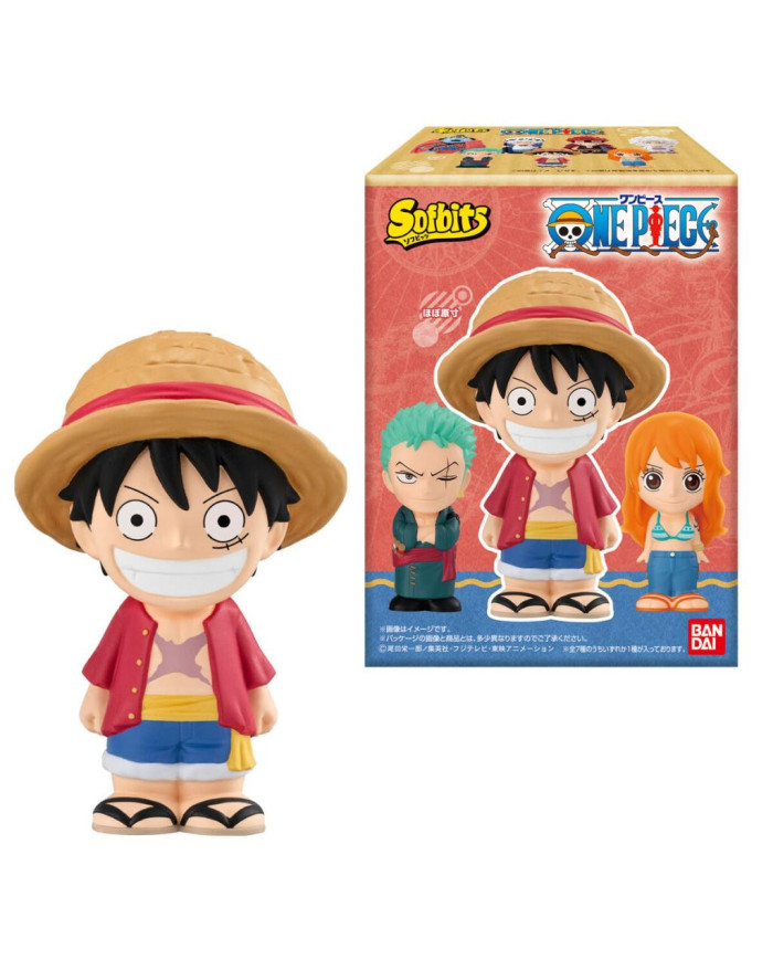 ONE PIECE - Assortiments 10 Figurines Sofbits 10.5cm