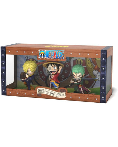 ONE PIECE - Luffy Zoro Sanji - Triple Pack Figurine