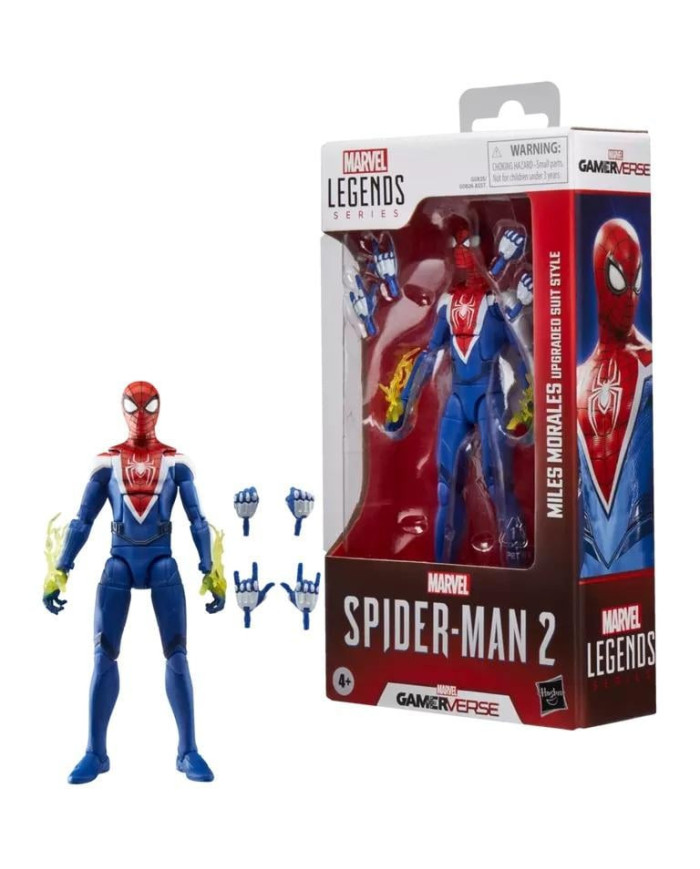 MARVEL - Miles Upgraded Suit "Gamerverse" - Fig. Legends Series 15cm