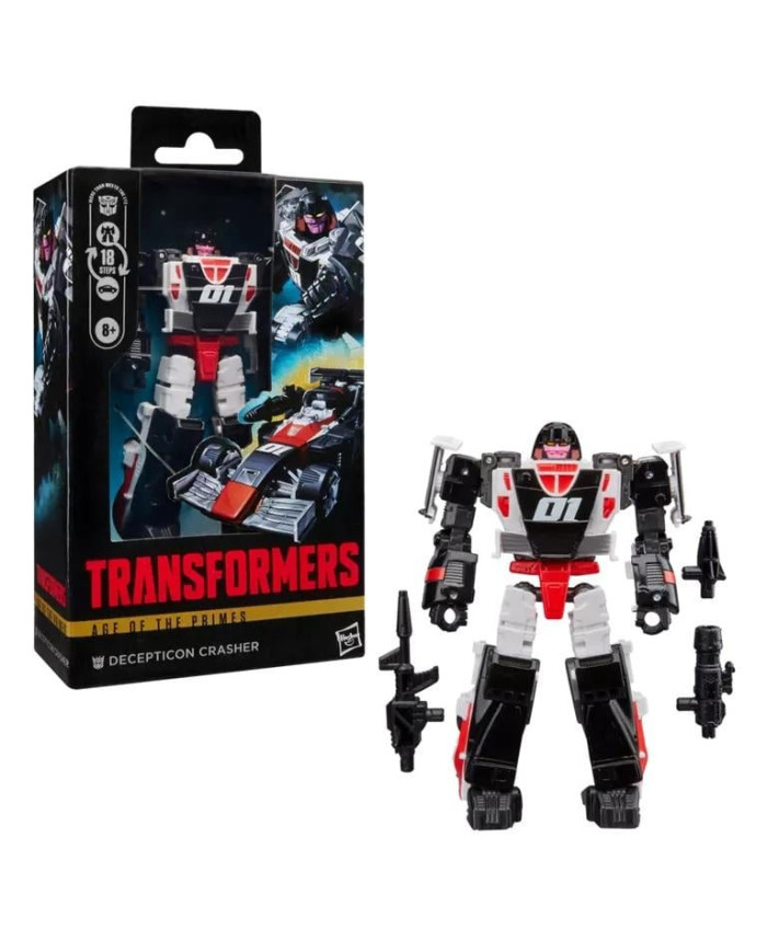 TRANSFORMERS - Decepticon Crasher - Fig.e Age of the Prime Deluxe 14cm