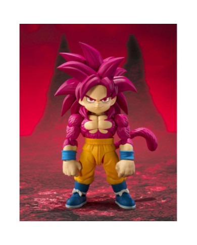 DRAGON BALL DAIMA - Son Goku Super Saiyan 4 - Fig. S.H. Figuarts 8cm