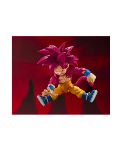 DRAGON BALL DAIMA - Son Goku Super Saiyan 4 - Fig. S.H. Figuarts 8cm