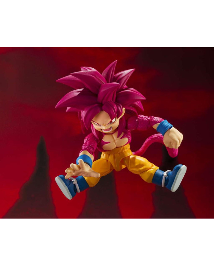 DRAGON BALL DAIMA - Son Goku Super Saiyan 4 - Fig. S.H. Figuarts 8cm