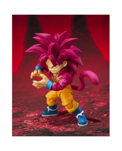 DRAGON BALL DAIMA - Son Goku Super Saiyan 4 - Fig. S.H. Figuarts 8cm